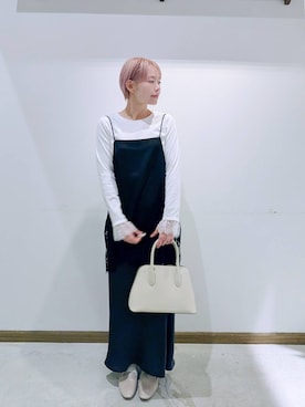 のみ子さん（レディース・154cm）の冬コーディネート