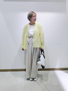 のみ子さん（レディース・154cm）の春コーディネート