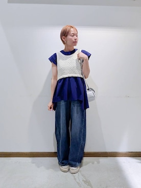 のみ子さん(レディース・154cm)の夏コーディネート