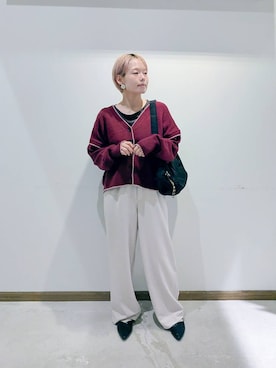 「撥水」｜のみ子さん（レディース・154cm）の秋コーディネート