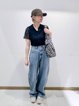 のみ子さん(レディース・154cm)の春コーディネート
