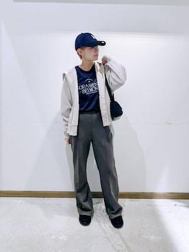 のみ子さん(レディース・154cm)の秋コーディネート