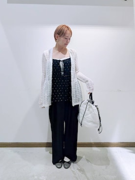 のみ子さん（レディース・154cm）の夏コーディネート