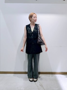 のみ子さん(レディース・154cm)の夏コーディネート