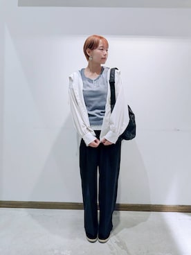 のみ子さん（レディース・154cm）の夏コーディネート