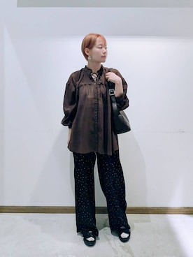 のみ子さん（レディース・154cm）の夏コーディネート