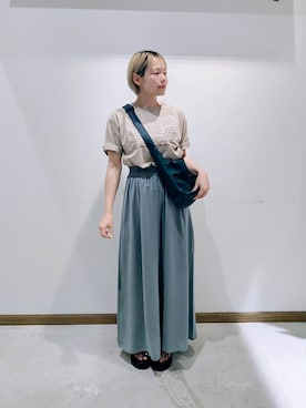 のみ子さん(レディース・154cm)の夏コーディネート