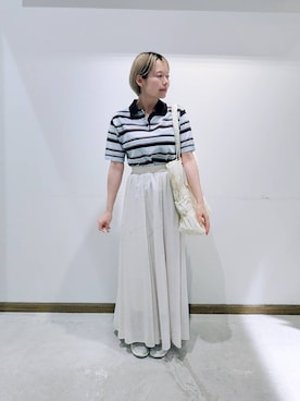 のみ子さん(レディース・154cm)の夏コーディネート