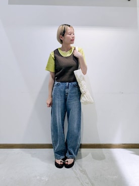 のみ子さん(レディース・154cm)の夏コーディネート