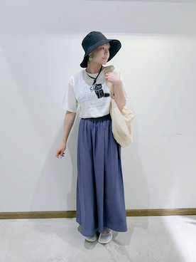 のみ子さん（レディース・154cm）の夏コーディネート