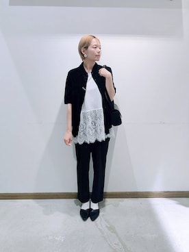 のみ子さん(レディース・154cm)の秋コーディネート