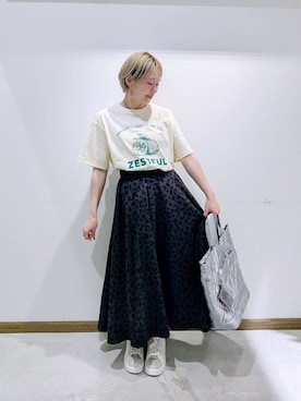 のみ子さん（レディース・154cm）の春コーディネート