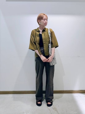 のみ子さん（レディース・154cm）の夏コーディネート
