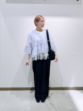 のみ子さん(レディース・154cm)の夏コーディネート
