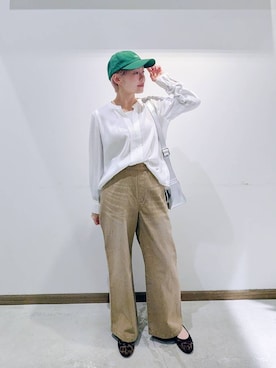 のみ子さん（レディース・154cm）の春コーディネート