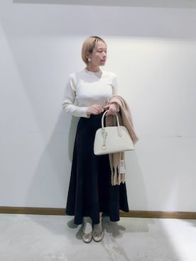 のみ子さん(レディース・154cm)の冬コーディネート