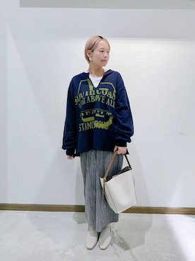 「撥水」｜のみ子さん（レディース・154cm）の秋コーディネート