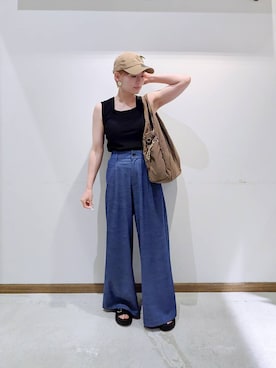のみ子さん(レディース・154cm)の夏コーディネート