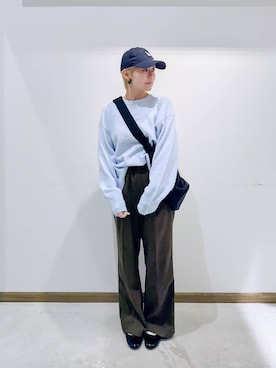 のみ子さん(レディース・154cm)の冬コーディネート