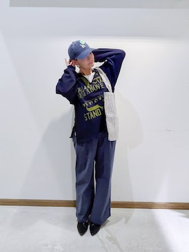 「撥水」｜のみ子さん（レディース・154cm）の秋コーディネート