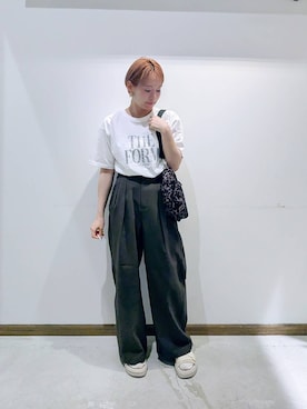 のみ子さん(レディース・154cm)の夏コーディネート