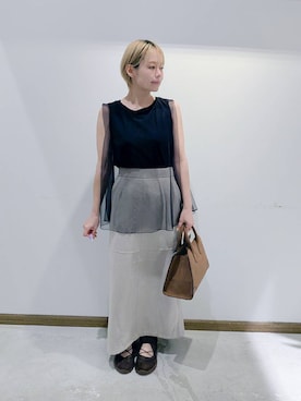 のみ子さん（レディース・154cm）の秋コーディネート