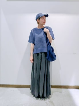 のみ子さん(レディース・154cm)の春コーディネート