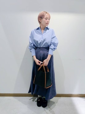 「撥水」｜のみ子さん（レディース・154cm）の秋コーディネート