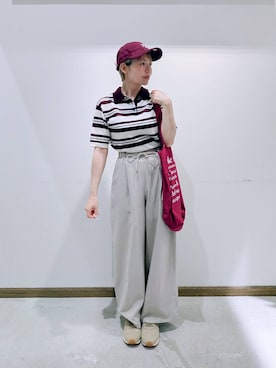 のみ子さん(レディース・154cm)の夏コーディネート