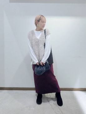 「撥水」｜のみ子さん（レディース・154cm）の秋コーディネート