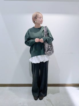 「撥水」｜のみ子さん（レディース・154cm）の秋コーディネート