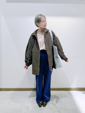 のみ子さん（レディース・154cm）の春コーディネート
