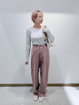 「撥水」｜のみ子さん（レディース・154cm）の秋コーディネート