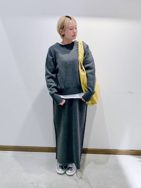 のみ子さん(レディース・154cm)の冬コーディネート