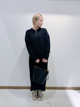 「アイテム（その他シューズ）」を使った、のみ子さん（レディース・154cm・30代）の冬コーディネート