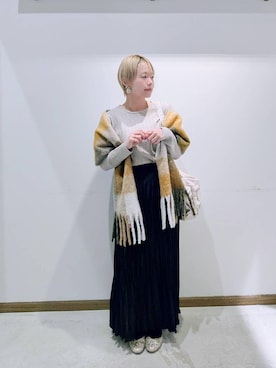 のみ子さん（レディース・154cm）の冬コーディネート