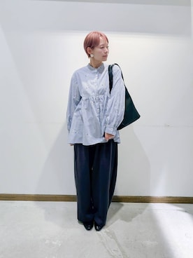 「撥水」｜のみ子さん（レディース・154cm）の秋コーディネート