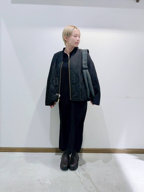 セール】ハーフZIPアゼニットワンピース/579499（ワンピース）｜GLOBAL