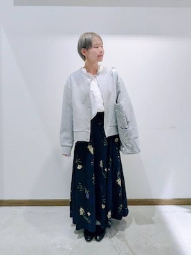 のみ子さん(レディース・154cm)の春コーディネート