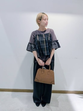 「アイテム（その他シューズ）」を使った、のみ子さん（レディース・154cm・30代）の秋コーディネート