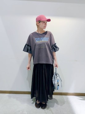 「撥水」｜のみ子さん（レディース・154cm）の秋コーディネート