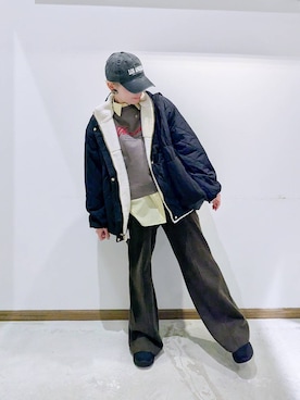 「アイテム（その他シューズ）」を使った、のみ子さん（レディース・154cm・30代）の冬コーディネート