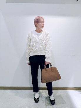 のみ子さん（レディース・154cm）の冬コーディネート