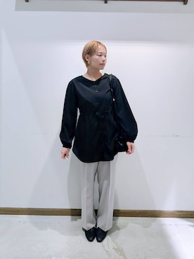 のみ子さん(レディース・154cm)の秋コーディネート