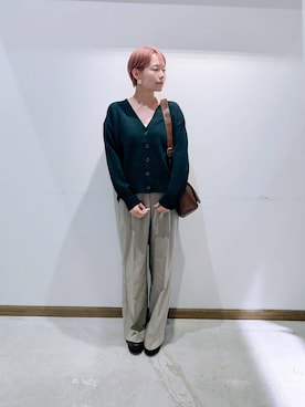 のみ子さん(レディース・154cm)の秋コーディネート