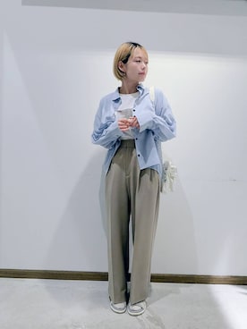のみ子さん（レディース・154cm）の夏コーディネート