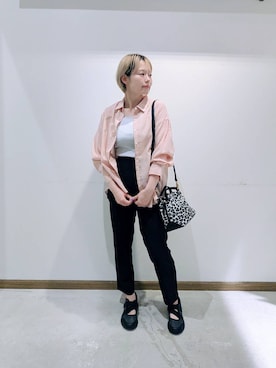 のみ子さん（レディース・154cm）の夏コーディネート