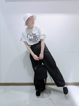のみ子さん(レディース・154cm)の春コーディネート
