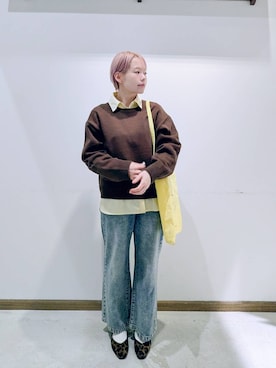 のみ子さん（レディース・154cm）の冬コーディネート