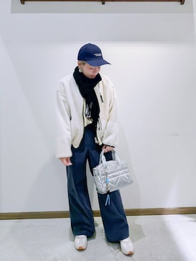 のみ子さん（レディース・154cm）の冬コーディネート